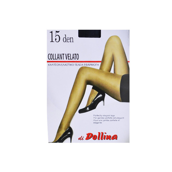 Dollina καλσον lycra velato 15den No2 γραφιτησ