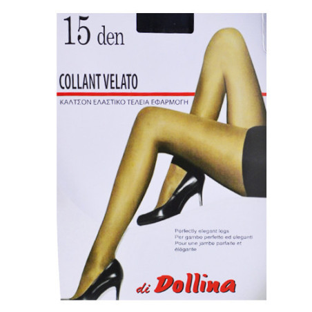 Dollina καλσον lycra velato 15den No2 γραφιτησ