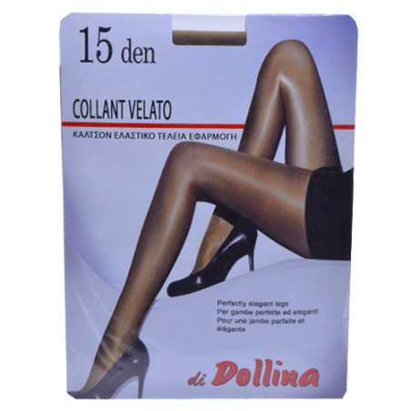 Dollina καλσον lycra velato 15den No2 πεππερ Di Dollina - 1