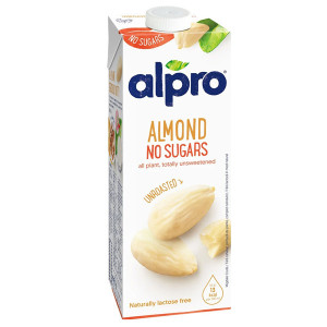 Alpro ροφημα αμυγδαλου χωρις ζαχαρη 1lt ωμο αμυγδαλο  - 1