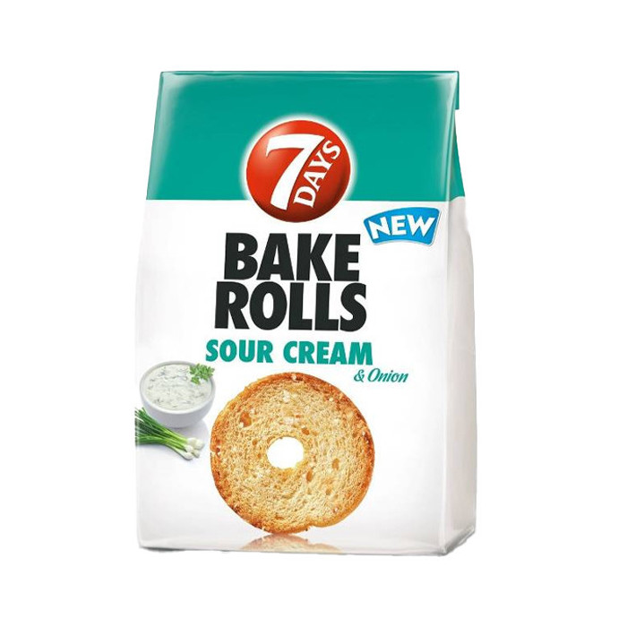 Bake rolls 80gr sour cream & onion  - 1