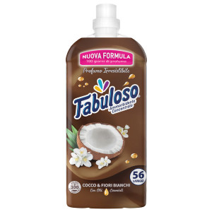 Fabuloso συμπυκνωμένο μαλακτικό καρύδα 56μεζ 1,25lt