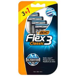 Bic ξυραφάκια flex 3 classic 4τεμ