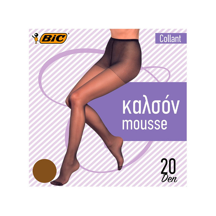 Bic καλσον collant 20den No3-4 πεπερ Bic - 1