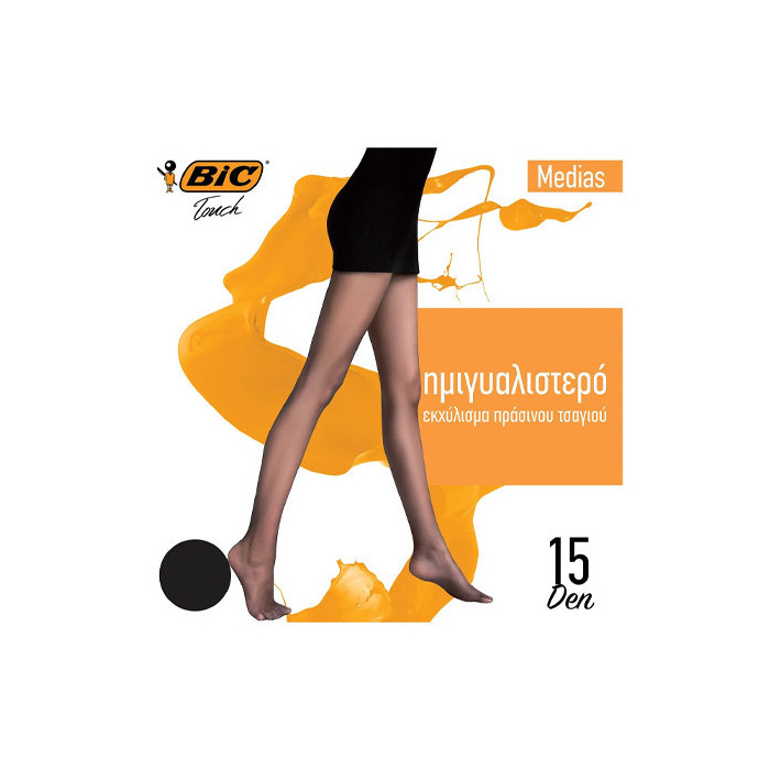 Bic καλσον medias 15den medium μαυρο Bic - 1