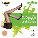 Bic καλσόν silhouette μελί 15den medium