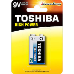 Toshiba μπαταρίες αλκαλικές 9V Toshiba - 1