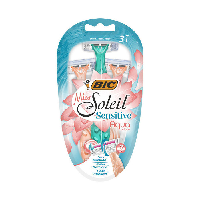 Bic ξυραφάκια miss soleil sensitive 3τεμ