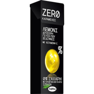 Λάβδας καραμέλες zero με γεύση λεμόνι 32gr