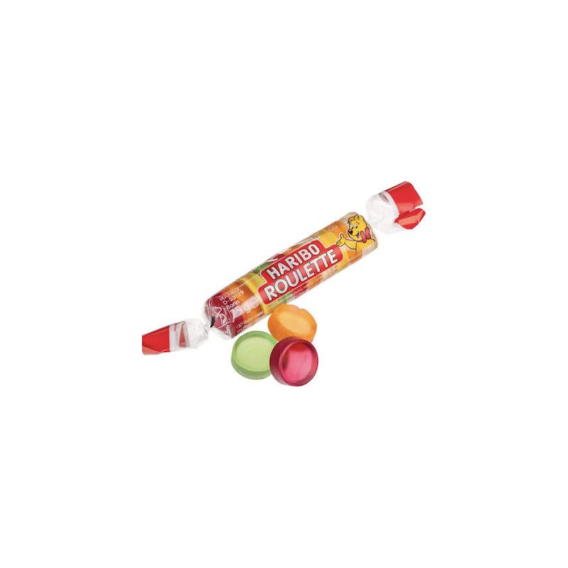 Haribo roulette ρολάκια ζαχαρωτών 50x25gr Haribo - 2