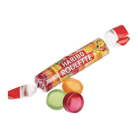 Haribo roulette ρολάκια ζαχαρωτών 50x25gr