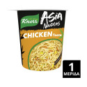 Knorr snack pot asia noodles κοτόπουλο 65gr Knorr - 1