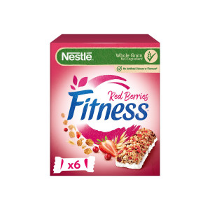 Nestle μπάρες δημητριακών fitness red berries 6x23,5gr Nestle - 1