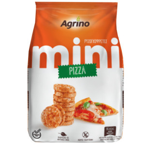 Agrino ρυζογκοφρέτα mini με pizza 50gr