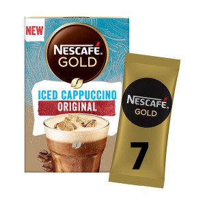 Nescafe gold iced cappuccino στιγμιαίος καφές 7x15,5gr