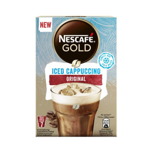 Nescafe gold iced cappuccino στιγμιαίος καφές 7x15,5gr