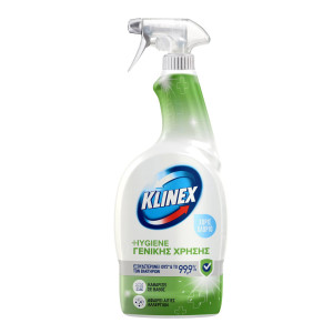 Klinex hygiene καθαριστικό γενικής χρήσης χωρίς χλώριο σε spray 750ml Klinex - 1