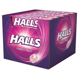 Halls cool καραμελες 33,5grx20τεμ φρουτα δασουσ εισαγωγησ  - 1