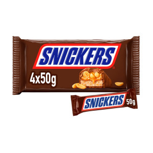 Snickers σοκολάτα 4x50gr