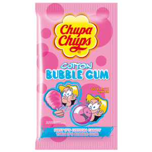 Chupa chups cotton bubble gum tutti frutti μαλλί της γριάς τσίχλα 11gr