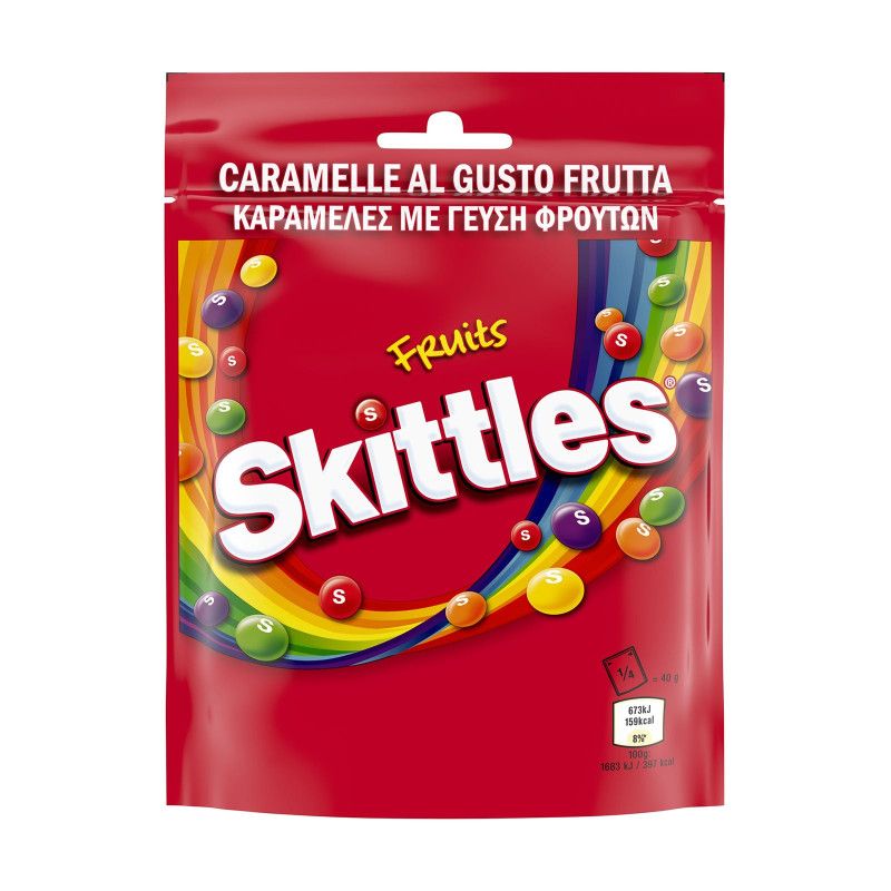 Skittles καραμέλες fruits 160gr Skittles - 1