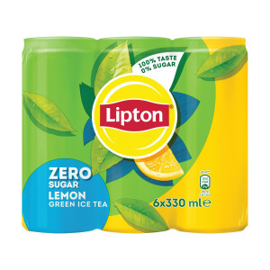 Lipton green ice tea με λεμόνι χωρίς ζάχαρη 6x330ml Lipton - 1