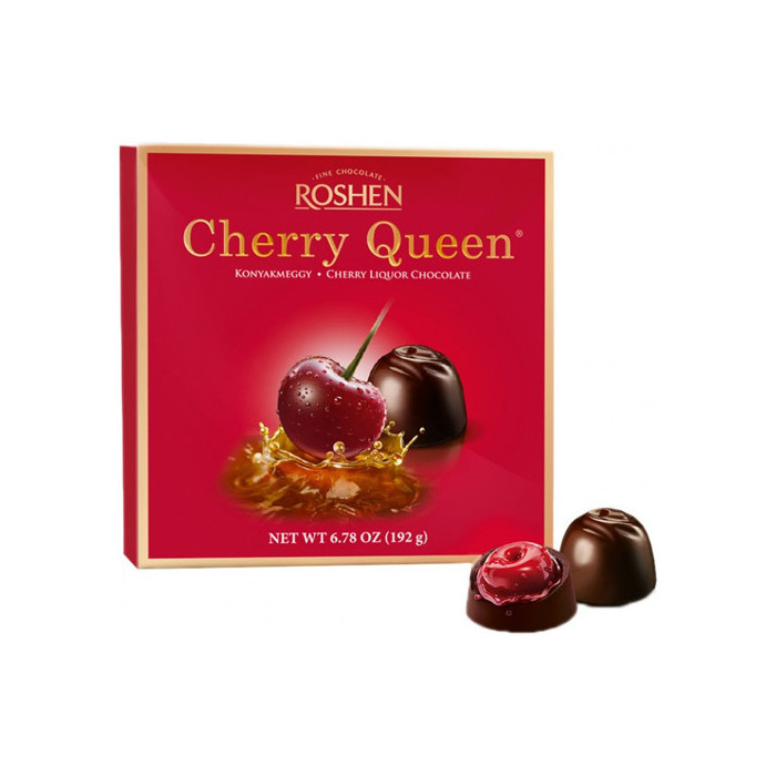 Roshen cherry queen σοκολατακια 192gr