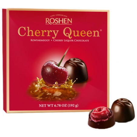 Roshen cherry queen σοκολατακια 192gr