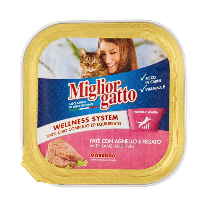 Miglior γατοτροφη pate 100gr αρνι & συκωτι