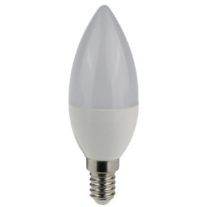 Eurolamp λαμπα led κερι 5w ε14 6500k 220-240v 147-77203  - 1