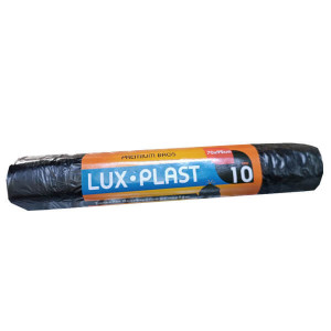 Lux-plast σακούλες απορριμμάτων με κορδόνι 70x95cm 10τεμ  - 1