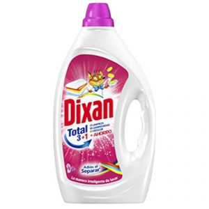 Dixan υγρό απορρυπαντικό πλυντηρίου ρούχων total colour 3+1 55μεζ 2,475lt