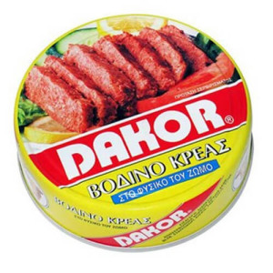 Dakor κονσέρβα με βοδινό κρέας 200gr