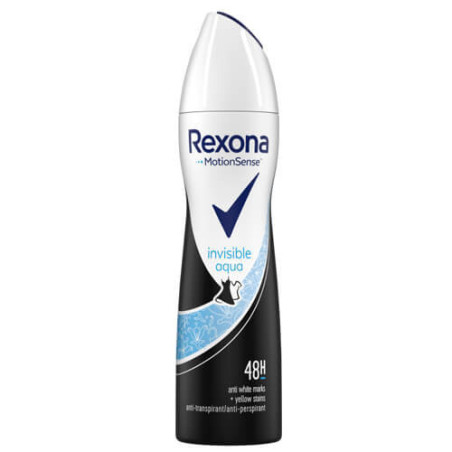 Rexona αποσμητικό spray invisible aqua 150ml