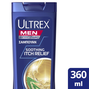 Ultrex men σαμπουάν αντιπιτυριδικό για ευαίσθητες επιδερμίδες 360ml Ultrex - 1