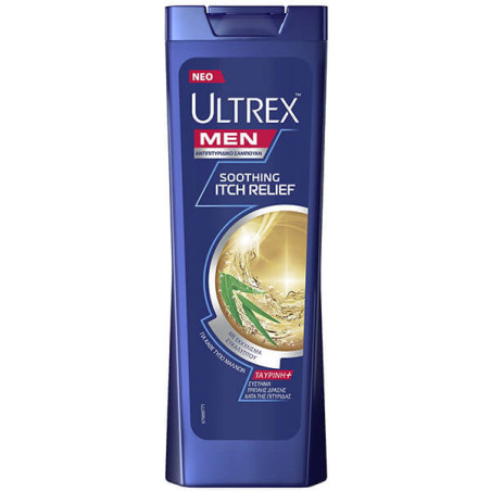 Ultrex men σαμπουάν αντιπιτυριδικό για ευαίσθητες επιδερμίδες 360ml