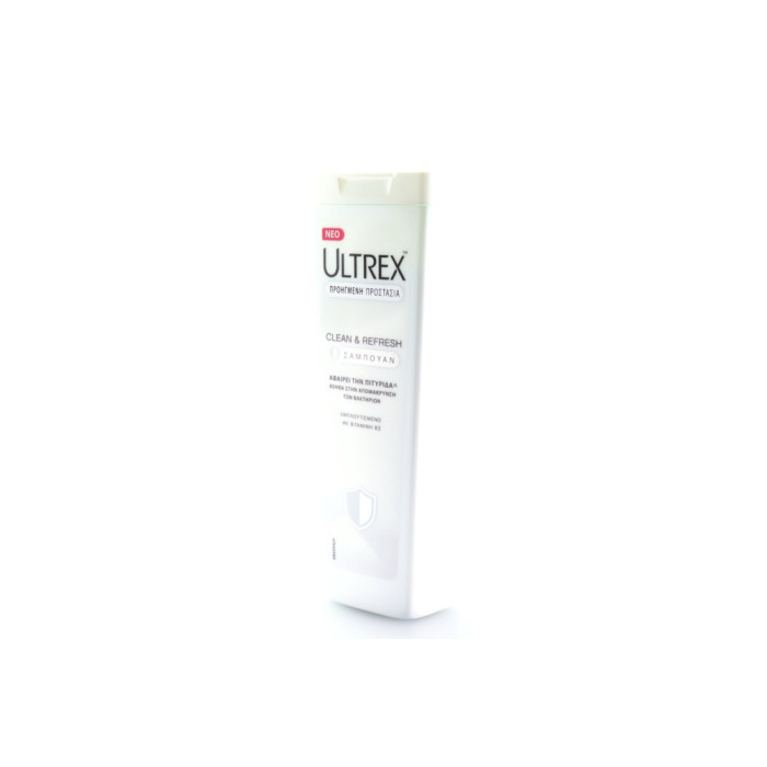 Ultrex σαμπουάν αντιπιτυριδικό clean & refresh 360ml