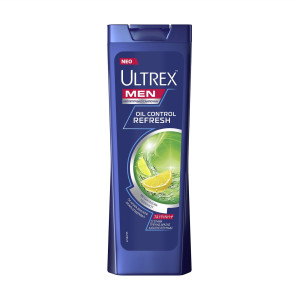 Ultrex men σαμπουάν αντιπιτυριδικό oil control refresh για λιπαρά μαλλιά & λιπαρή επιδερμίδα 360ml Ultrex - 1