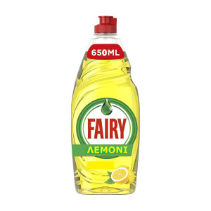 Fairy υγρό πιάτων λεμόνι εισαγωγής 650ml Fairy - 1