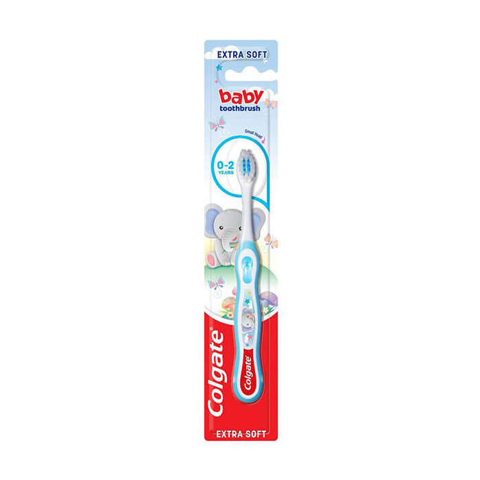 Colgate οδοντόβουρτσα παιδική extra soft 0-2 ετών σε διάφορα χρώματα 1τεμ