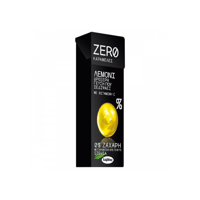 Zero καραμελες 32gr,x12τεμ λεμονι