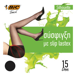 Bic καλσον silhouette 15den medium μαυρο Bic - 1