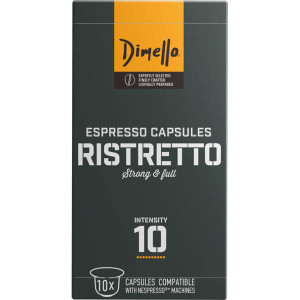 Dimello espresso caps 10τεμx0,56gr, ristretto  - 1