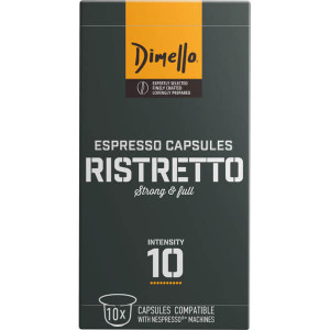 Dimello καφές espresso σε κάψουλες ristretto 10x56gr