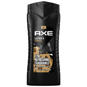 Axe shower gel leather & cookies 400ml  - 1