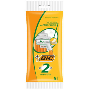 Bic ξυραφάκια με διπλή λεπίδα sensitive 5τεμ