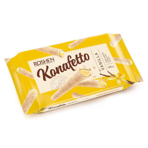 Roshen konafetto πουρακια 140gr, vanilla