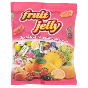 Tulip καραμελα 360gr fruit jellies