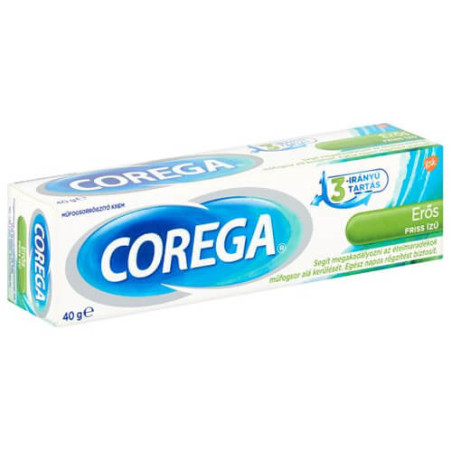 Corega κρέμα οδοντοστοιχίας στερεωτική fresh 40gr