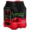 Green αναψυκτικό βυσσιναδα χωρίς ζάχαρη με stevia 4x330ml